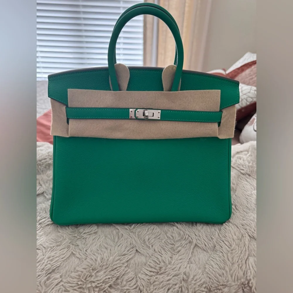 Hermes Menthe Green Birkin Bag - Picture 2 of 3